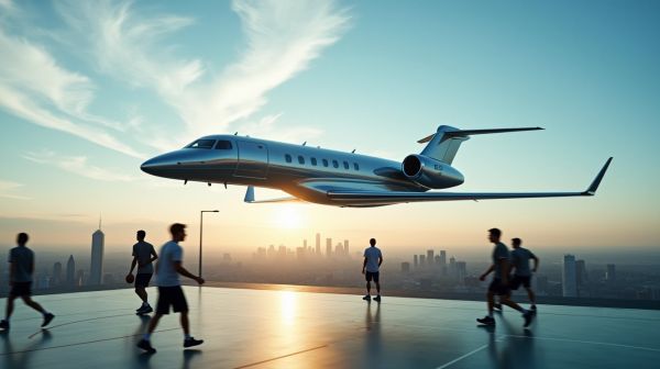Why basketball private jet charters are game changers for teams